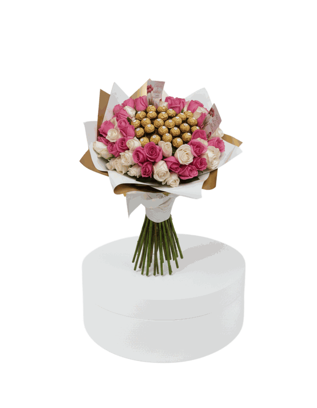 Bouquet rosal Ferrero